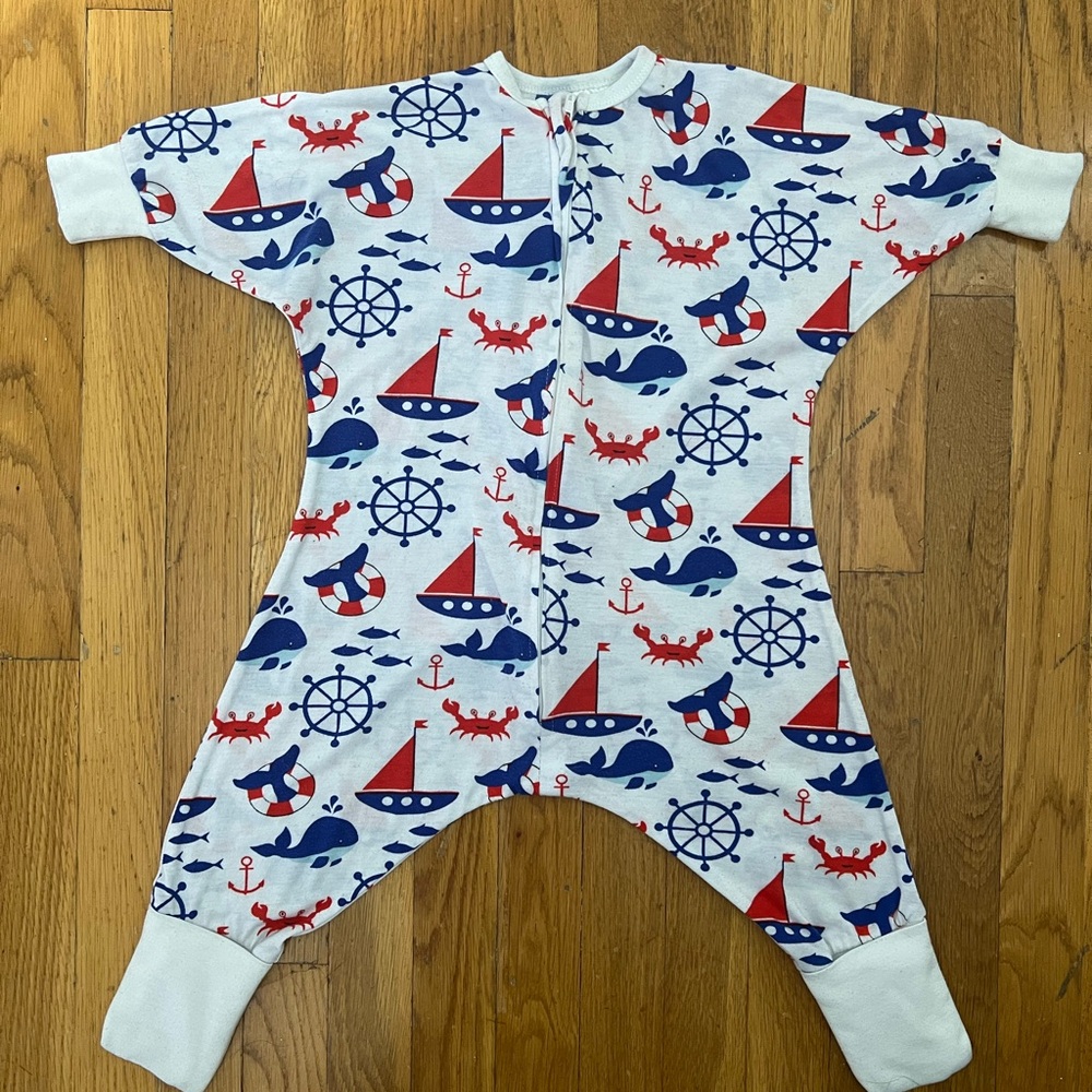 Sleeping Baby Flying Squirrel sleep suit 12-24mo